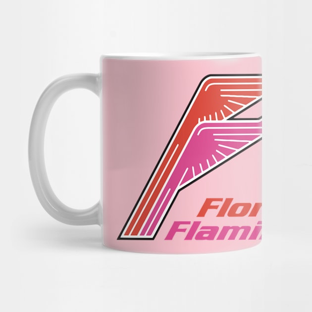 Florida Flamingos Defunct Tennis Team by darklordpug